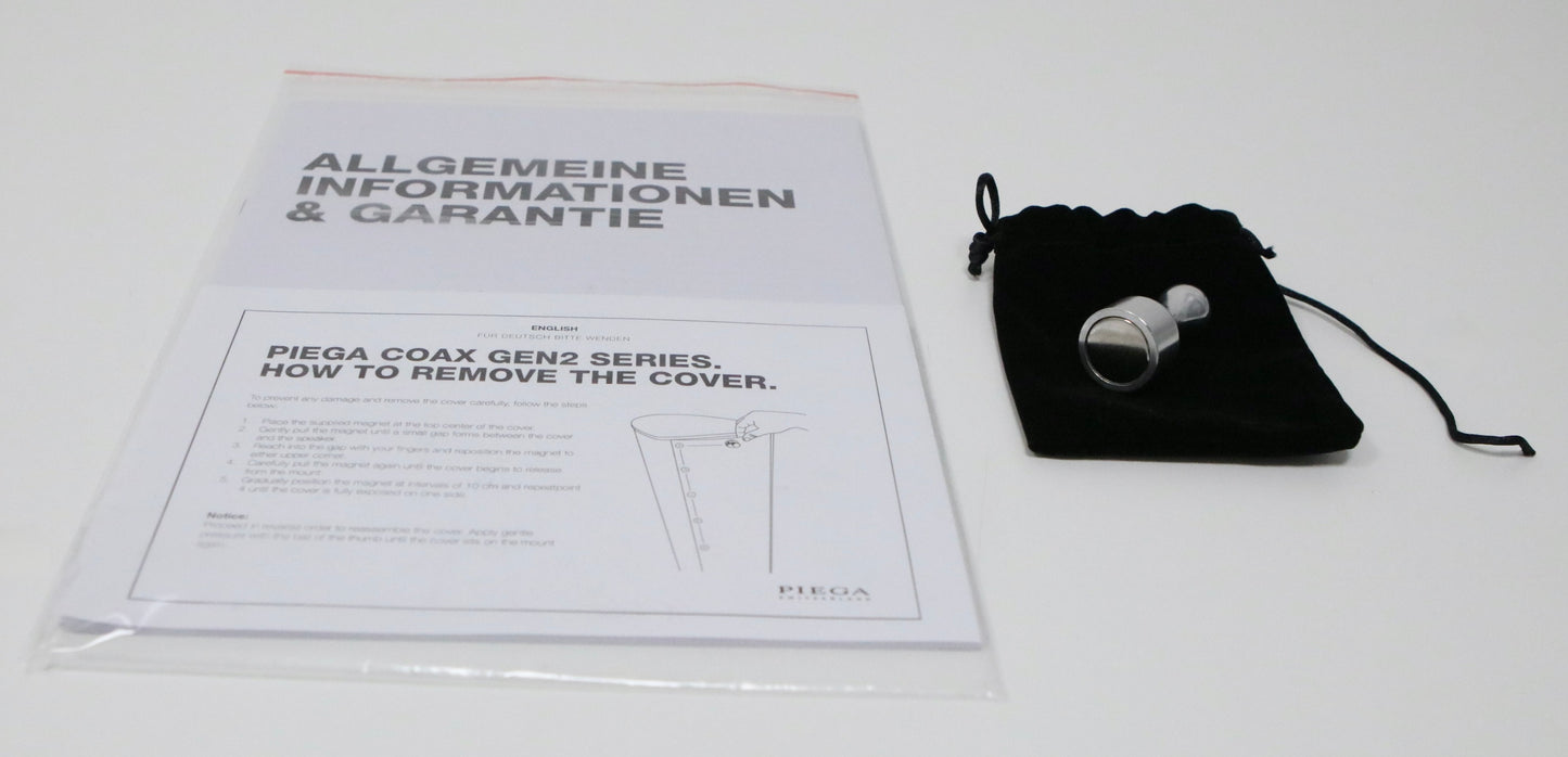 PIEGA Coax 611 schwarz High-End Standlautsprecher aus 01/25
