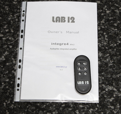 LAB 12 integre4 mkII High-End Röhren-Vollverstärker KT-170