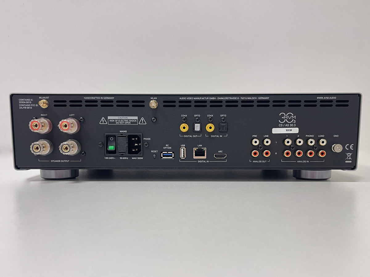 AVM AS 30.3 High-End Streaming Vollverstärker
